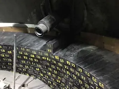 Футеровка ванны