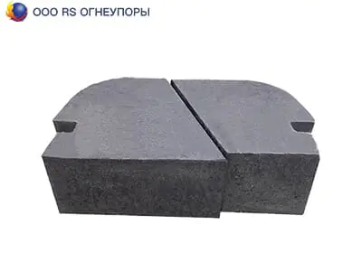 Бетонные изделия для футеровки дверей коксовых батарей