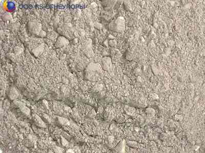 Плотный шамотный бетон