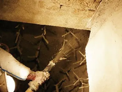 Торкрет-масса для доменных печей