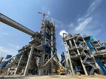 湖南水泥生产线项目
