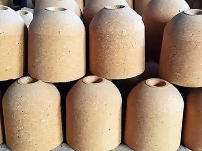 Шамотная стопорная пробка