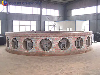 Муллитокорундовый кирпич для фурм и леток