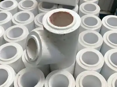 Корундовый тройниковый огнеупорный кирпич